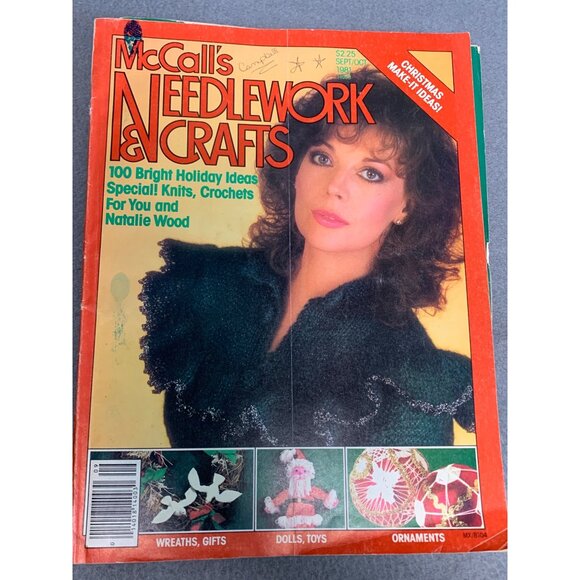McCall's Needlework & Crafts Magazine Lot  3 Issues  Vintage Christmas 1980s - Picture 3 of 5
